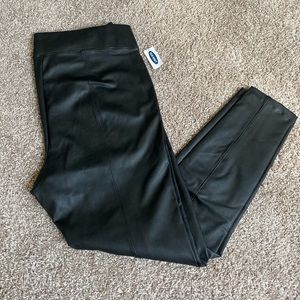 Old Navy Faux Leather Leggings